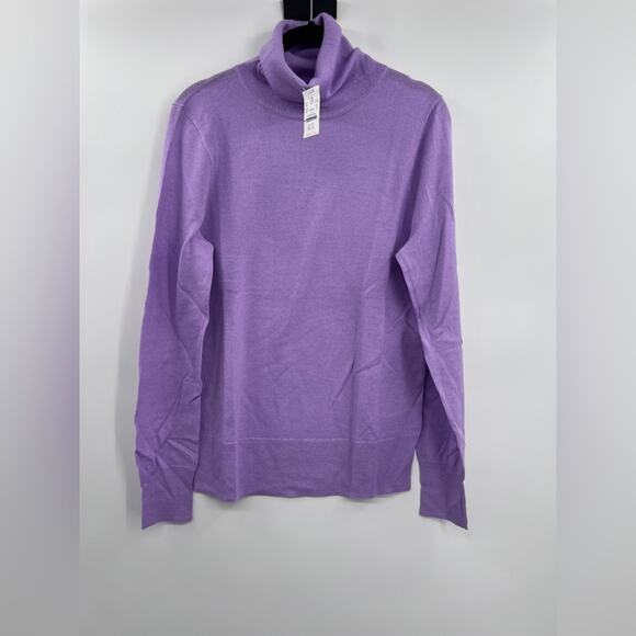 J.Crew Machine-washable merino wool-blend turtleneck - Picture 4 of 5